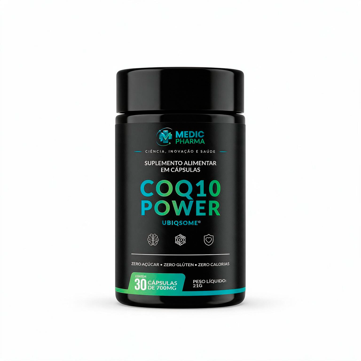 COQ10 UBIQSOME - MedicPharma - Mais absorção